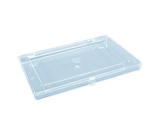 hünersdorff GmbH Boîte à assortiment PS CLASSIC-FLEX, 0 compartiment 225x335x32 mm, transparent