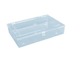 hünersdorff GmbH Boîte à assortiment PS CLASSIC-FLEX, 0 compartiment 225x335x73 mm, transparent