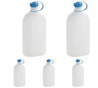 hünersdorff GmbH Bouteilles de réserve/gourdes 2 000 ML Naturel, 86x128x294 mm (Lot de 5)