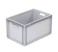 hünersdorff GmbH Hünersdorff Boîte PP, 400 x 600 mm, 1 pièce, gris clair, Euro 417504