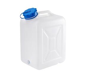 hünersdorff GmbH Nourrice à col Large, 31 L, PE-HD Couleur Naturelle, avec Protection UV