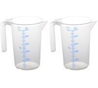 hünersdorff GmbH - Tasse de mesure PP transparent 500 ml 935500 (Lot de 2)