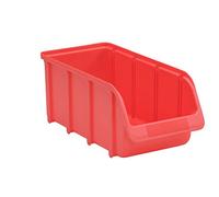 Huenersdorff Hünersdorf 683300 Sichtbox PP Größe 3L, 315/285 x 145 x 125 mm, Farbe : Blau, rouge, 683100