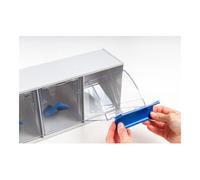 Hünersdorff Hünersdorff MultiStore Verrou n° 3 plastique résistant aux chocs gris clair L601xP198xH238 mm Quantité:1