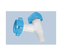 Hünersdorff Hünersdorff PROFI robinet de vidange avec raccord S38 pour bidon d'eau ECO, naturel/bleu Quantité:1