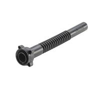 Huenersdorff Hünersdorff Tube de Sortie Premium, Diesel, Flexible, Noir, avec Écrou, Ø 25 mm/Longueur 265 mm