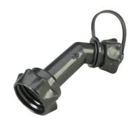 Hünersdorff Hünersdorff Tuyau de vidange pour bidons doubles ECO+PROFI noir, avec fermeture Quantité:1