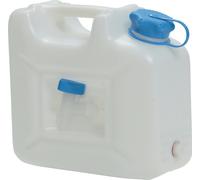 Hünersdorff Jerricane à eau 12 l HD-PE empilable, avec robinet écou. H310xl35...