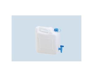 Hünersdorff Nourrices à eau ECO 12 L avec robinet, PE-HD naturel, robinet de vidange fixement monté (bleu) Quantité:1