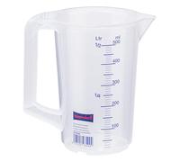 Hünersdorff Récipient gradué, Transparent, 0,5 L