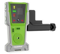 Huepar LR-8RG Détecteur Laser pour nivellement laser, récepteur laser numérique pour faisceau vert et rouge, écran LED double face et aimant, double lampe et buzzer 90 dB