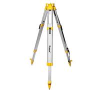 Huepar Trépied en Aluminium 1,65m avec Filetage Mâle 5/8"-11, Trépied d'Entrepreneur avec Pince Rapide et Sangle de Transport pour Station Totale, Niveau Optique Automatique, Laser Rotatif - M3Y