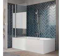 HÜPPE 501 Design pure Pare-baignoire, mobile, 512501092373, 512501