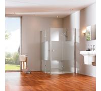 HÜPPE 501 Design pure Porte pliante, pour accès d'angle, pour niche, pour paroi latérale, 510971092321, 510971