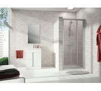 HÜPPE Alpha 2 Porte coulissante, avec élément fixe, pour niche, pour paroi latérale, A22216087264, A22216