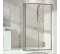 HÜPPE Alpha 2 Porte coulissante, avec élément fixe, pour niche, pour paroi latérale, A22305087322, A22305