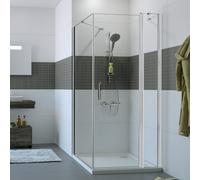 HÜPPE Classics 2 Porte battante, avec élément fixe, pour accès d'angle, pour paroi latérale, C23104087321, C23104