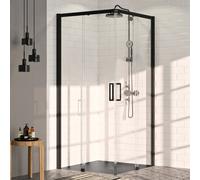 HÜPPE Classics 2 Porte coulissante, pour accès d'angle, C25102123321, C25102