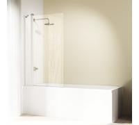 HÜPPE Design elegance Pare-baignoire, mobile, 8E2001087321, 8E2001