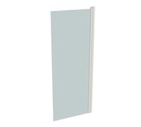 HÜPPE Design pure Paroi latérale mobile à 4 angles pour porte basculante, largeur:75cm hauteur:190cm, fixation gauche & droite, 8P7702182316, Cabines de douche: Couleur du profilé White Edition Verre 