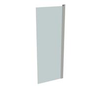HÜPPE Design pure Paroi latérale mobile à 4 angles pour porte basculante, largeur:75cm hauteur:200cm, fixation gauche & droite, 8P7707087316, Cabines de douche: Couleur du profilé argent mat Verre ESG