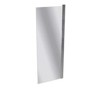 HÜPPE Design pure Paroi latérale mobile à 4 angles pour porte basculante, largeur:75cm hauteur:200cm, fixation gauche & droite, 8P7707092380, Cabines de douche: Profil couleur chrome brillant verre ES