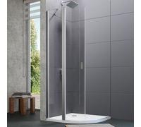 HÜPPE Design pure Porte battante, avec élément fixe, 8P1708092321, 8P1708