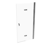 Porte pliante battante pure design HÜPPE, fixation côté droit, largeur 1000 m...