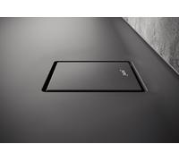 HÜPPE EasyFlat Cache, pour receveur de douche EasyFlat, année de construction jusquen 2021, 150x150mm, 060370026, Couleur: Gris mat