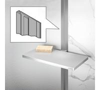 HÜPPE Select+ Profilé de finition pour revêtement mural EasyStyle, ES0209087,