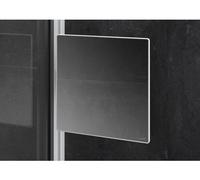 Select+ Miroir cosmétique carré 21,3 x 21,3 cm, Argent mat (SL2301087)