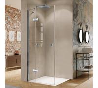 HÜPPE Solva Porte battante, avec élément fixe, pour accès d'angle, S21302092322, S21302