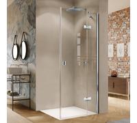 HÜPPE Solva Porte battante, avec élément fixe, pour accès d'angle, S21403092322, S21403