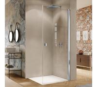 HÜPPE Solva Porte battante, pour niche, pour paroi latérale, S20201092322, S20201