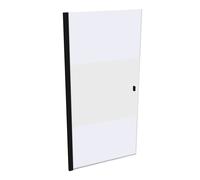 HÜPPE SolvaPro cadre partiel accès d'angle à 4 portes battantes, fixation à gauche, largeur : 100cm, hauteur : 200cm, 7T1103123375, Cabines de douche: Couleur du profil Verre Black Edition ESG Privati