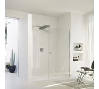 HÜPPE SolvaPro Porte battante, avec élément annexe, pour niche, 7T3002092321, 7T3002