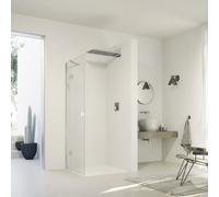 HÜPPE SolvaPro Porte battante, avec élément fixe, pour accès d'angle, 7T1301092321, 7T1301