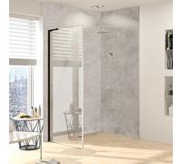 HÜPPE Xtensa pure Paroi latérale, pour porte coulissante, XT0308123321, XT0308