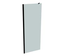 HÜPPE Xtensa pure Paroi latérale, pour solution en L/cabine en U, L 800mm, H 2000mm, XT1807123348, Cabines de douche: Couleur du profilé Black Edition Verre ESG Sand Plus Sérigraphie avec ANTI-PLAQUE