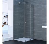 HÜPPE Xtensa pure Accès latéral coulissant 2 éléments (1/2), largeur:75cm, butée à droite, XT1401069321, Cabines de douche: Couleur du profilé verre brillant argent brillant ESG transparent