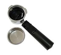 Huerous Porte-filtre à café réutilisable sans fond 51 mm pour support Homix 60 mm 15-20 bar pour pièces de machine à expresso