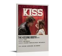 HUERWJRBJ Affiche du film The Kissing Booth, peintures d'art moderne, esthétique sur toile, affiches d'art mural adaptées à n'importe quel endroit, 20 x 30 cm, style cadre