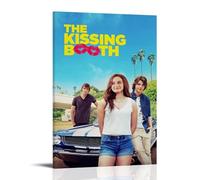 HUERWJRBJ Affiche du film The Kissing Booth, peintures d'art moderne, esthétique sur toile, affiches d'art mural adaptées à n'importe quel endroit, 30 x 45 cm, style cadre