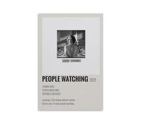 HUERWJRBJ Poster Conan Gray People Watching - Peinture d'art moderne - Esthétique - Toile murale - Convient à n'importe quel endroit - 30 x 45 cm - Style sans cadre