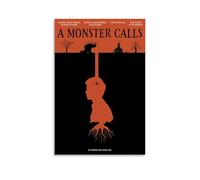 HUERWJRBJ Poster de film A Monster Calls, art moderne, peinture esthétique, couverture sur toile, affiches d'art mural adaptées à n'importe quel endroit, 40 x 60 cm, style sans cadre