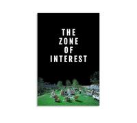 HUERWJRBJ Poster de la zone d'intérêt moderne - Impression sur toile esthétique - Convient à n'importe quel endroit - 30 x 45 cm - Style sans cadre