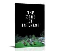 HUERWJRBJ Poster de la zone d'intérêt - Peinture d'art moderne - Toile esthétique - Convient à n'importe quel endroit - 30 x 45 cm - Style cadre