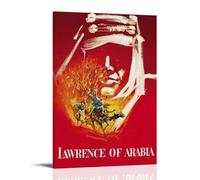 HUERWJRBJ Poster du film Lawrence d'Arabie - Peinture d'art moderne - Couverture sur toile - Convient à n'importe quel endroit - 30 x 45 cm - Style cadre