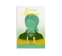 HUERWJRBJ Poster du film Moonrise Kingdom - Art moderne - Toile esthétique - Convient à n'importe quel endroit - 60 x 90 cm - Style sans cadre