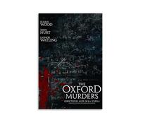 HUERWJRBJ Poster du film The Oxford Murders - Art moderne - Impression sur toile esthétique - Convient à n'importe quel endroit - 60 x 90 cm - Style sans cadre